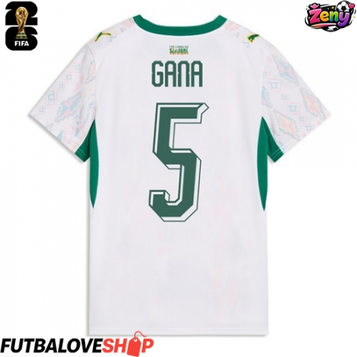 Dres Senegal Idrissa Gueye #5 Domáci pre Ženy MS 2026 Krátky Rukáv